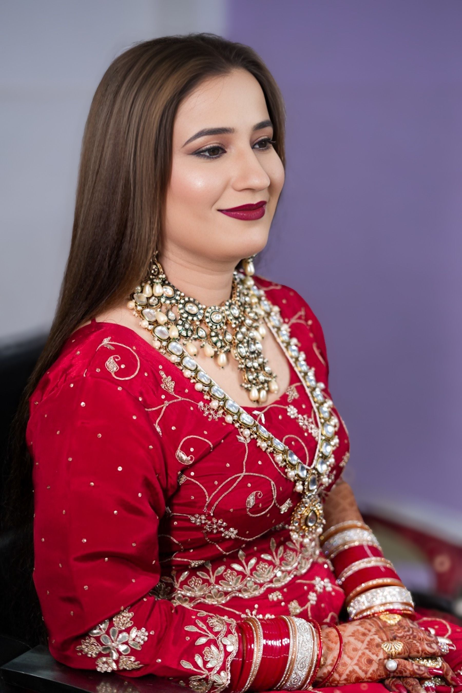 Aari Floral Embroidered Blouse